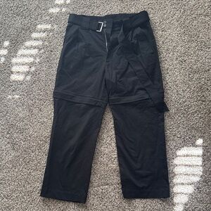 Zara Men's Black Zipper Leg